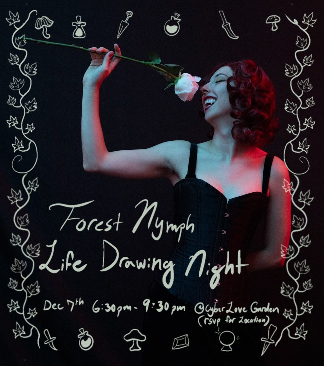 Forest Nymph event poster