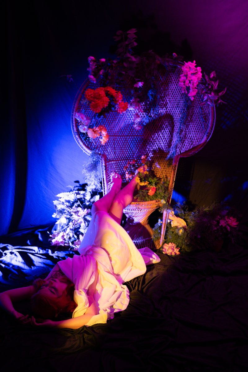 Forest Nymph — model posing