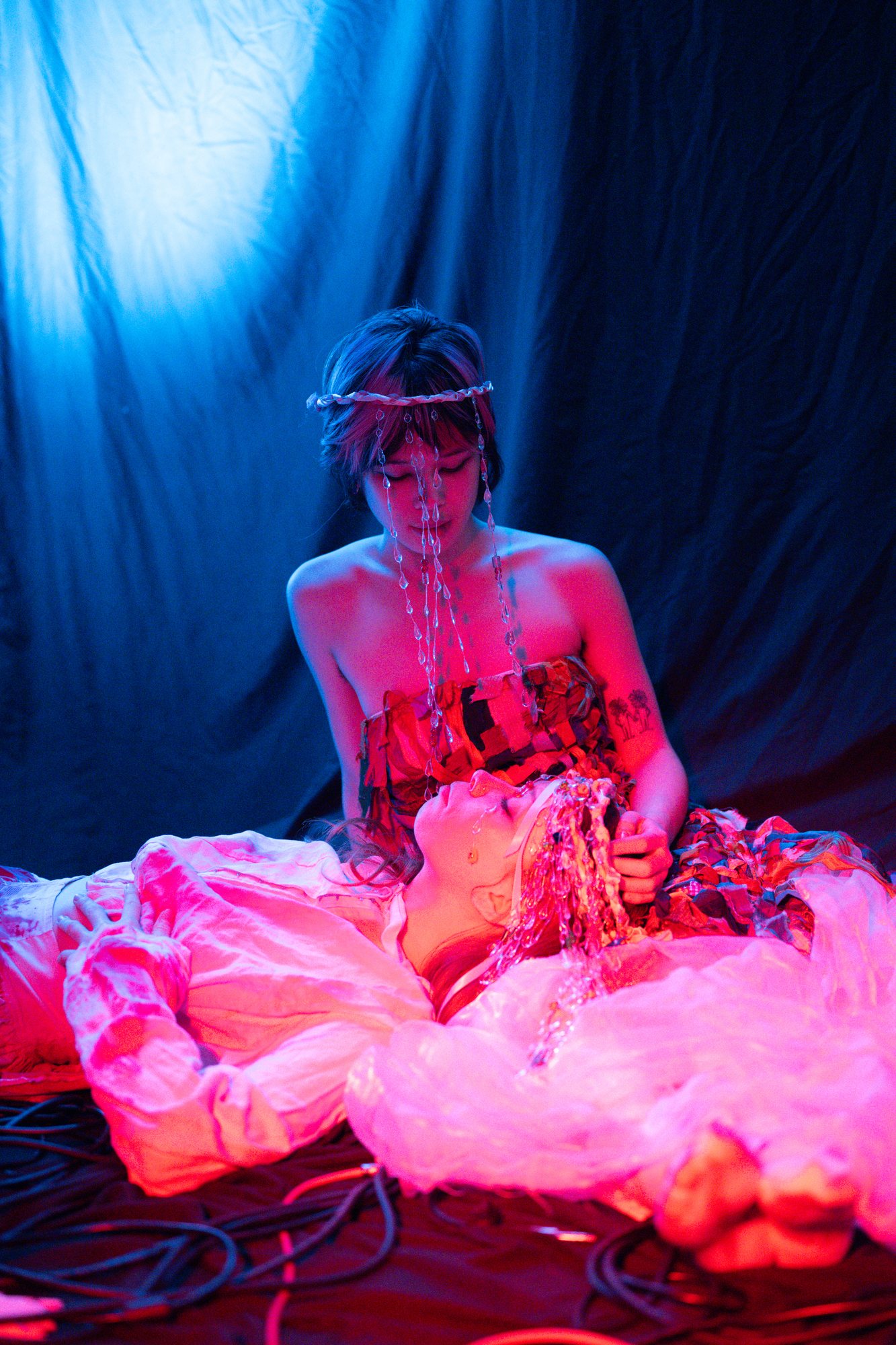 Post Apocalypse photoshoot, costume by hannah silverking